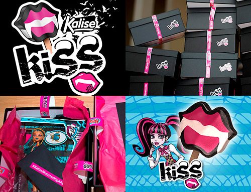 Presentación helado Kiss Monster High